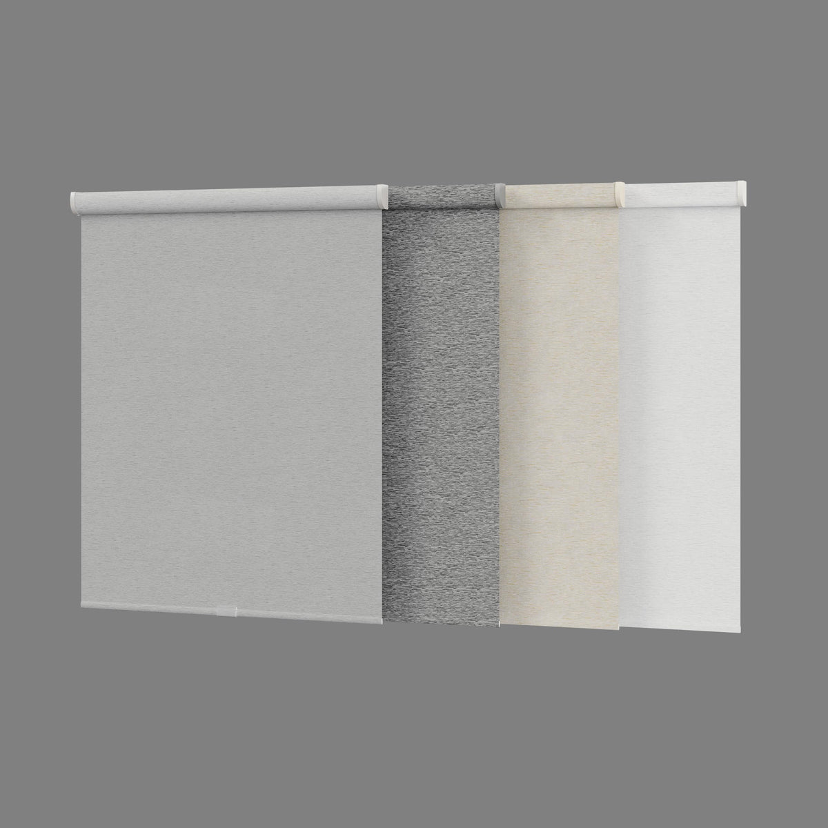 Light Filtering Roller Shades, 36" W x 72" L White
