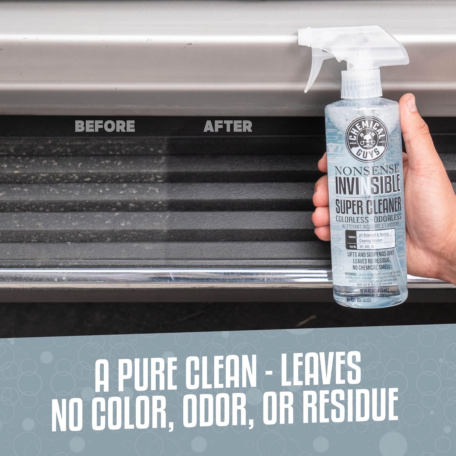 Nonsense, Odorless Cleaner For Car Interior and Exterior All Purpose Cleaning Spray for Vinyl, Rubber, Plastic