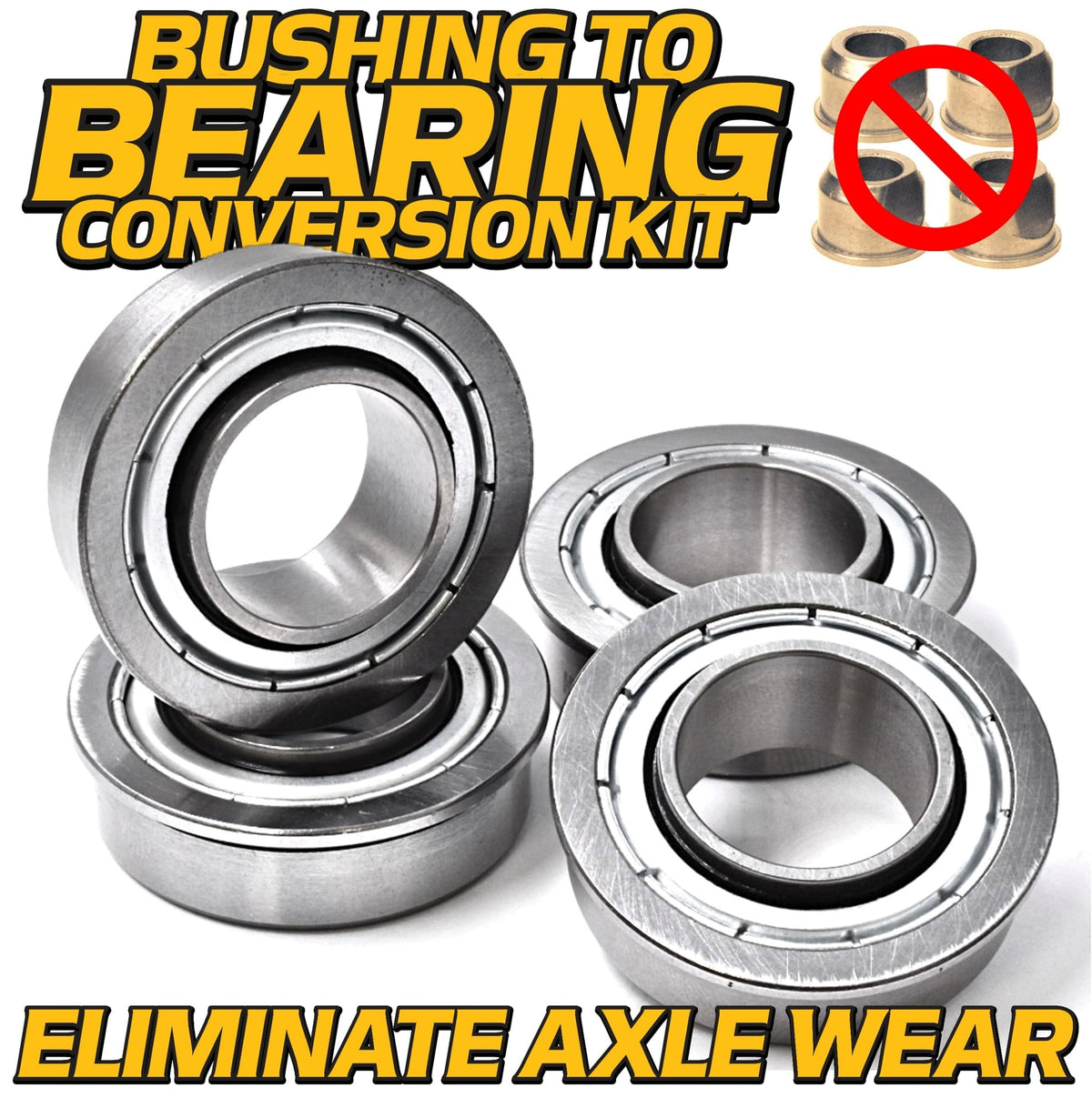 538691201 538691301 Bushing to Bearing Conversion & Steering Spindle Kit