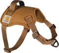 Nylon Duck No Pull Dog Harness, Fully Adjustable Dog Harness with Quick Control Handle and Reflective Accents