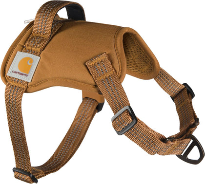 Nylon Duck No Pull Dog Harness, Fully Adjustable Dog Harness with Quick Control Handle and Reflective Accents