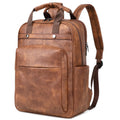 PU Leather Backpack for Women | 17 Inch Laptop Backpack