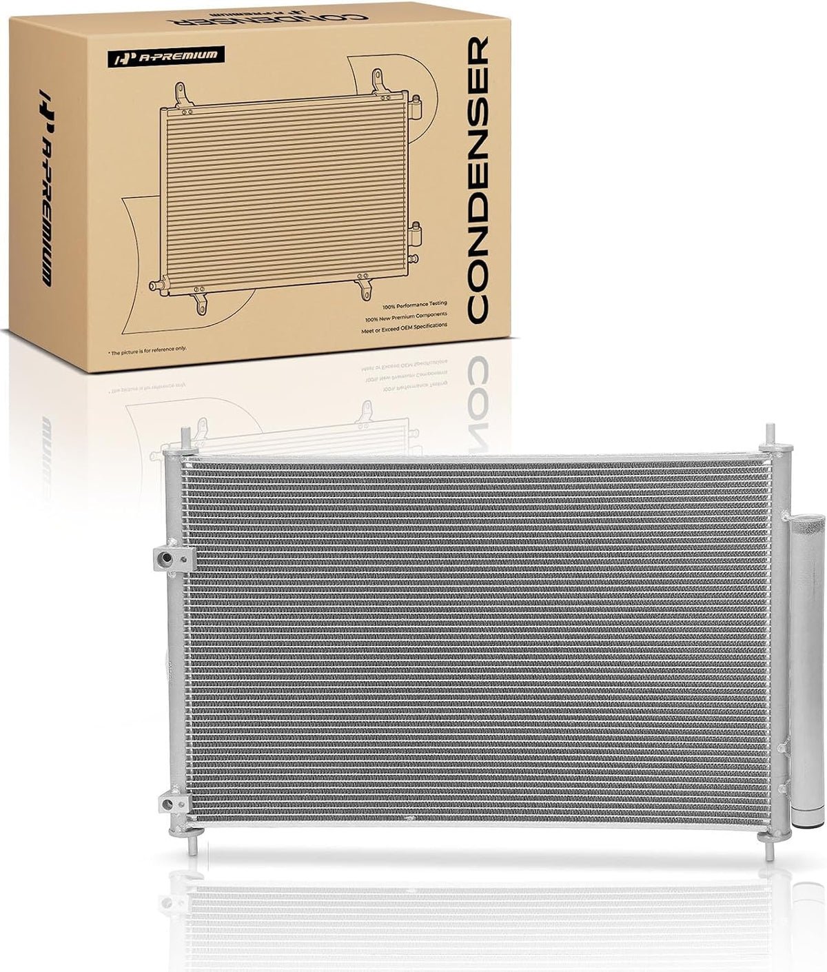 A-Premium Air Conditioning Condenser Compatible with Toyota & Scion