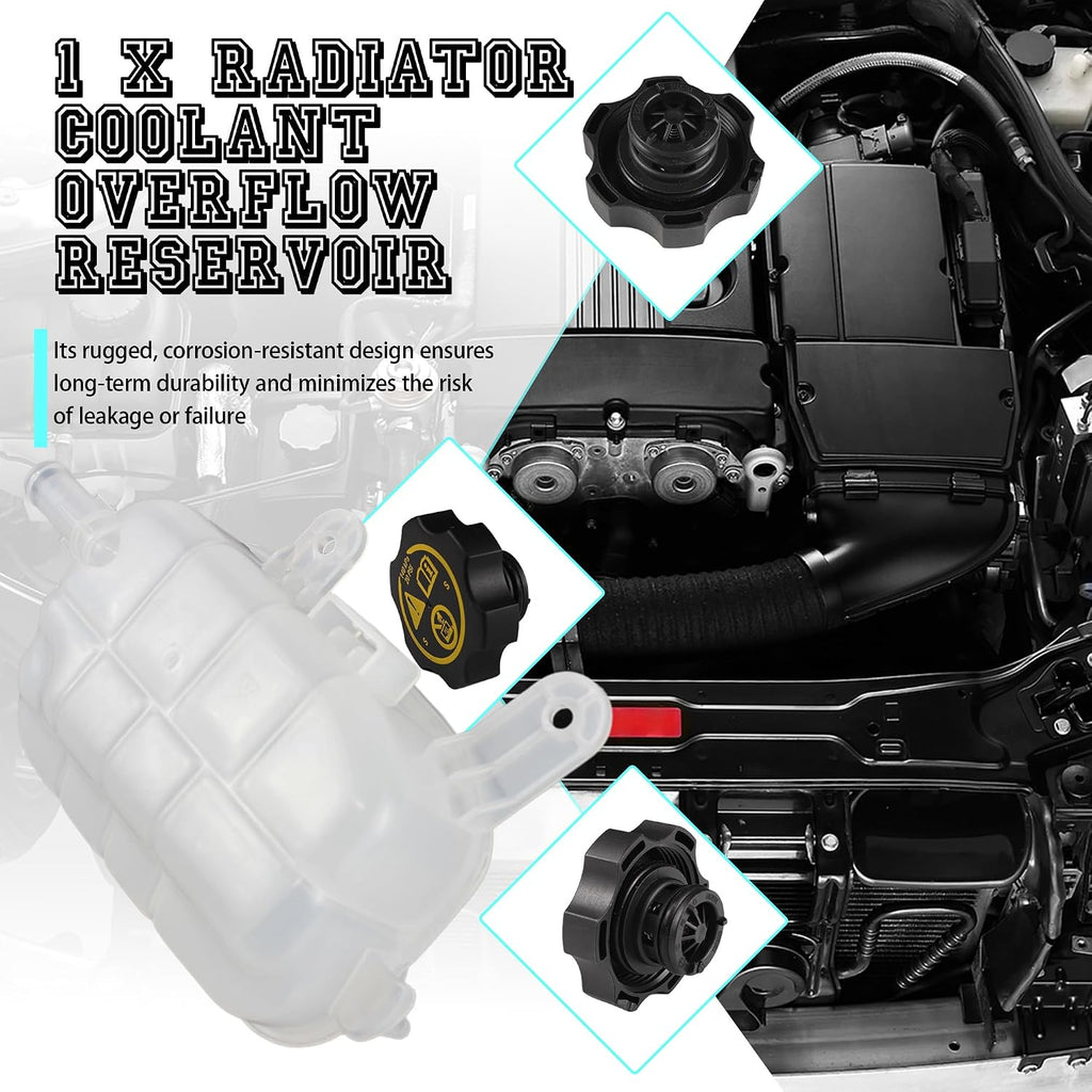 Engine Radiator Coolant Overflow Reservoir Tank Fit for Chevy