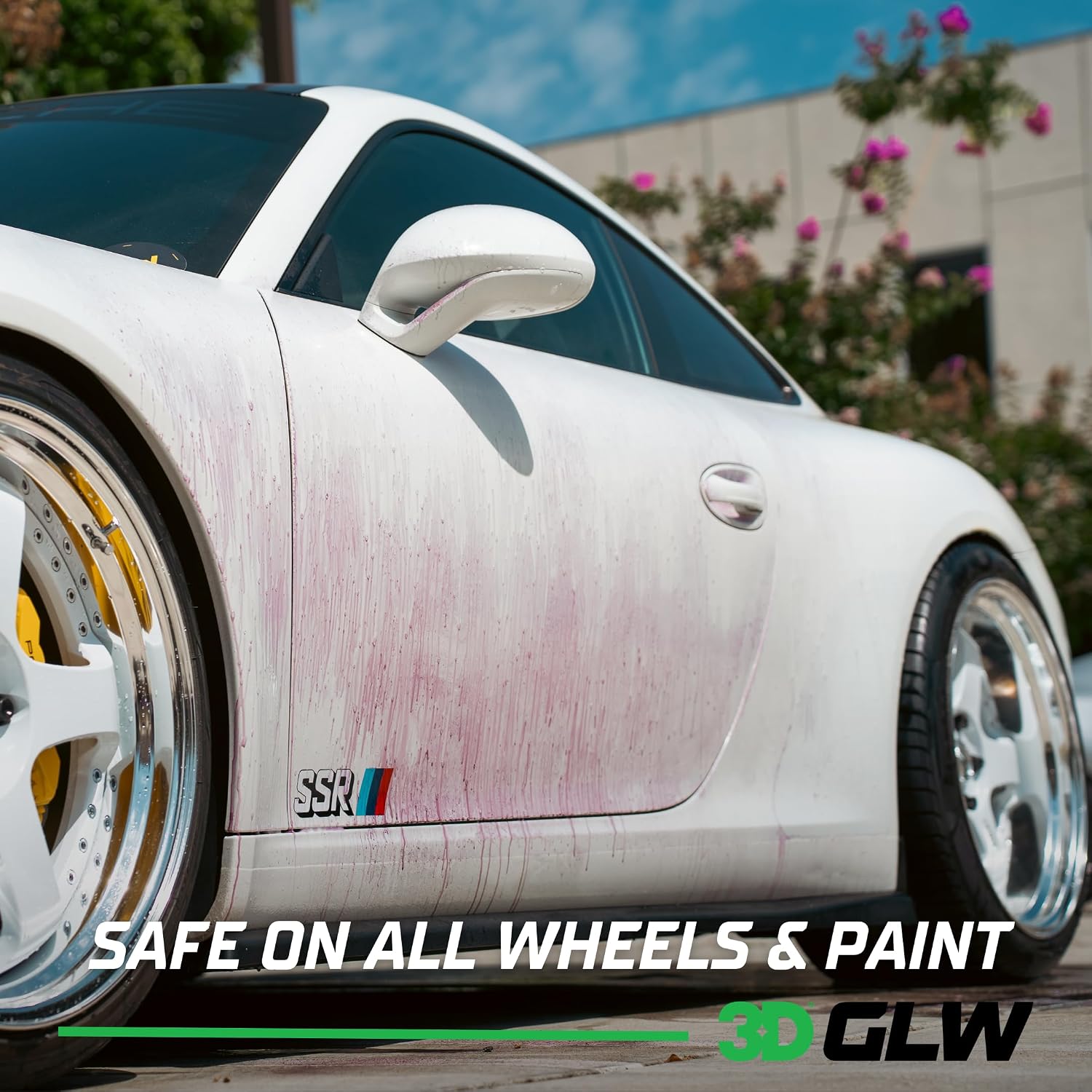 GLW Series Iron Remover – Fast Acting Fallout & Brake Dust Cleaner | pH Balanced Wheel & Paint Decontamination | DIY