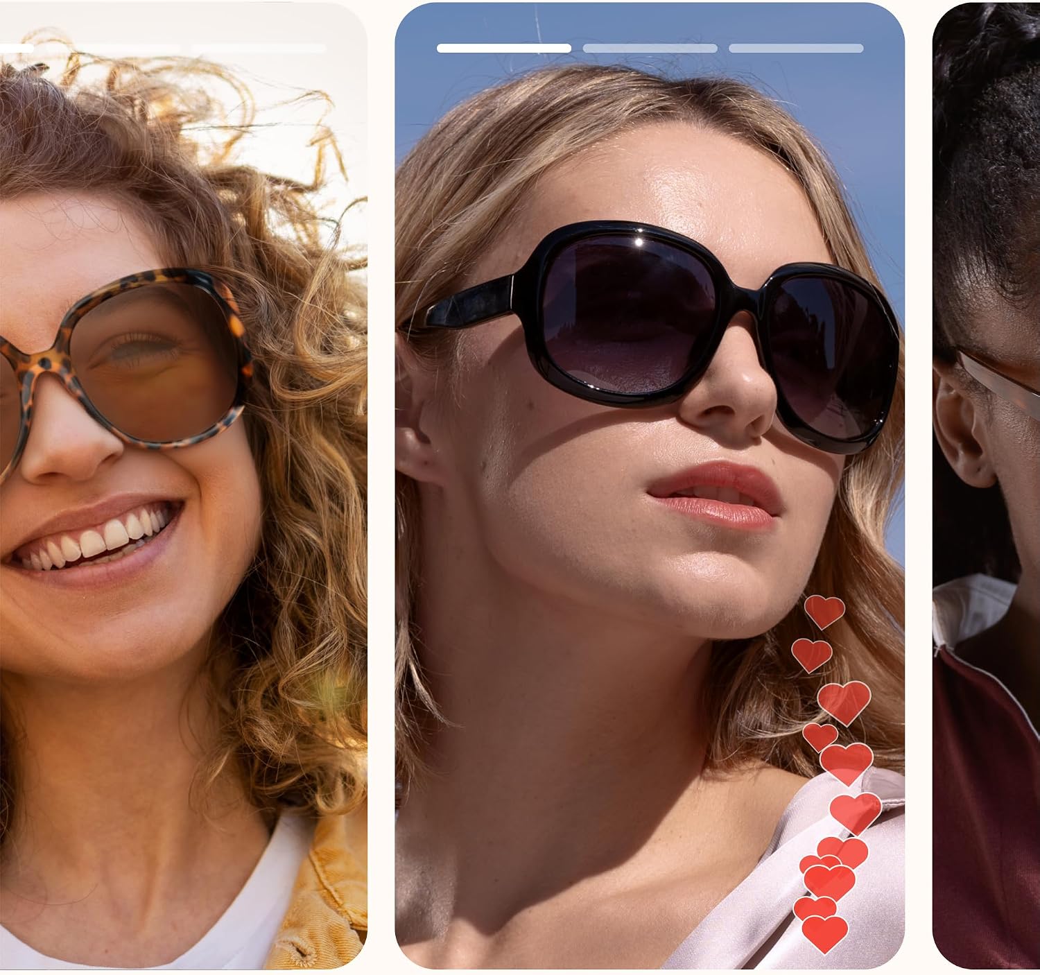 Bug Eye Oversized Polarized Sunglasses Womens, Trendy Retro Sun Glasses for Women 2025, Oversized UV Protection Shades