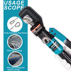 AMZCNC Wire Rope Crimping Tool Swaging Tool 3/64-3/16 Ferrules Cutter Kit