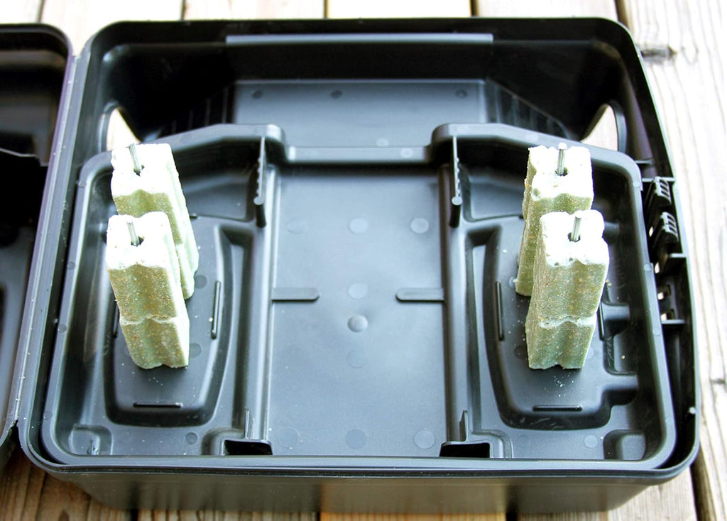 Titan Rodent Bait Station | Commercial Grade Pest Control | Run Traps and Bait in Tandem | No Additional Securing