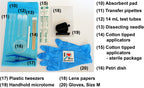 All-in-One Microscope Slide Preparation Kit, 40 Pieces