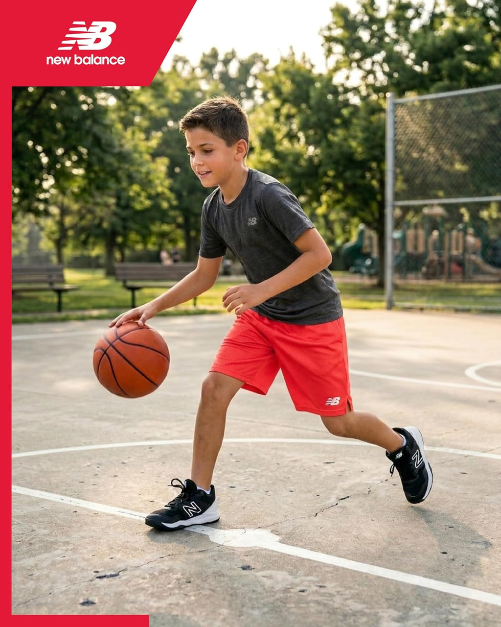 Boys' Active Shorts - Performance Gym Shorts with Pockets - Kids' Mesh Athletic Shorts for Boys' (Size: 4-20)