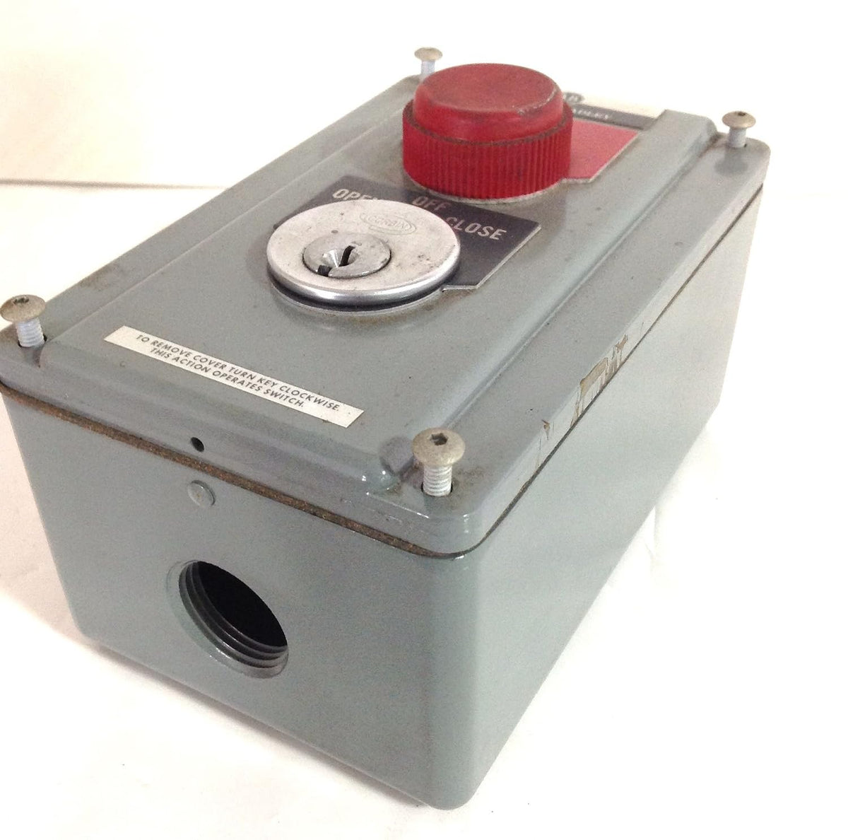 Allen Bradley 800H-NX22A Pushbutton Station 600VAC Max