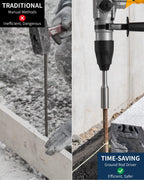 Firecore SDS Max Ground Rod Driver for 5/8 Inch & 3/4 Inch Grounding Rods