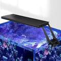 Clip On 24/7 Saltwater Aquarium LED Light, 22W Sunrise-Daylight-Moonlight Mode and DIY Mode, Adjustable Timer