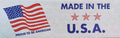Printed Made in the U.S.A. Reinforced White Kraft Gummed Tape 3" x 375' Case of 8 Rolls