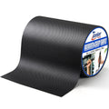 Ultra-Thin Black Anti-Slip Rubber Grip Tape 6" x 16.5FT Strong Adhesive