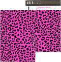 100 Poly Mailers 10x13 - Hot Pink Cheetah -Shipping Bags