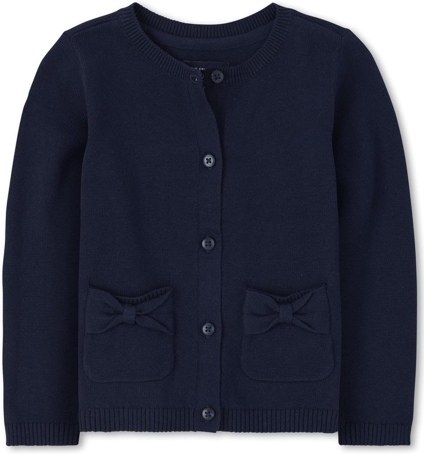 baby-girls And Toddler Bow Pocket Cardigan