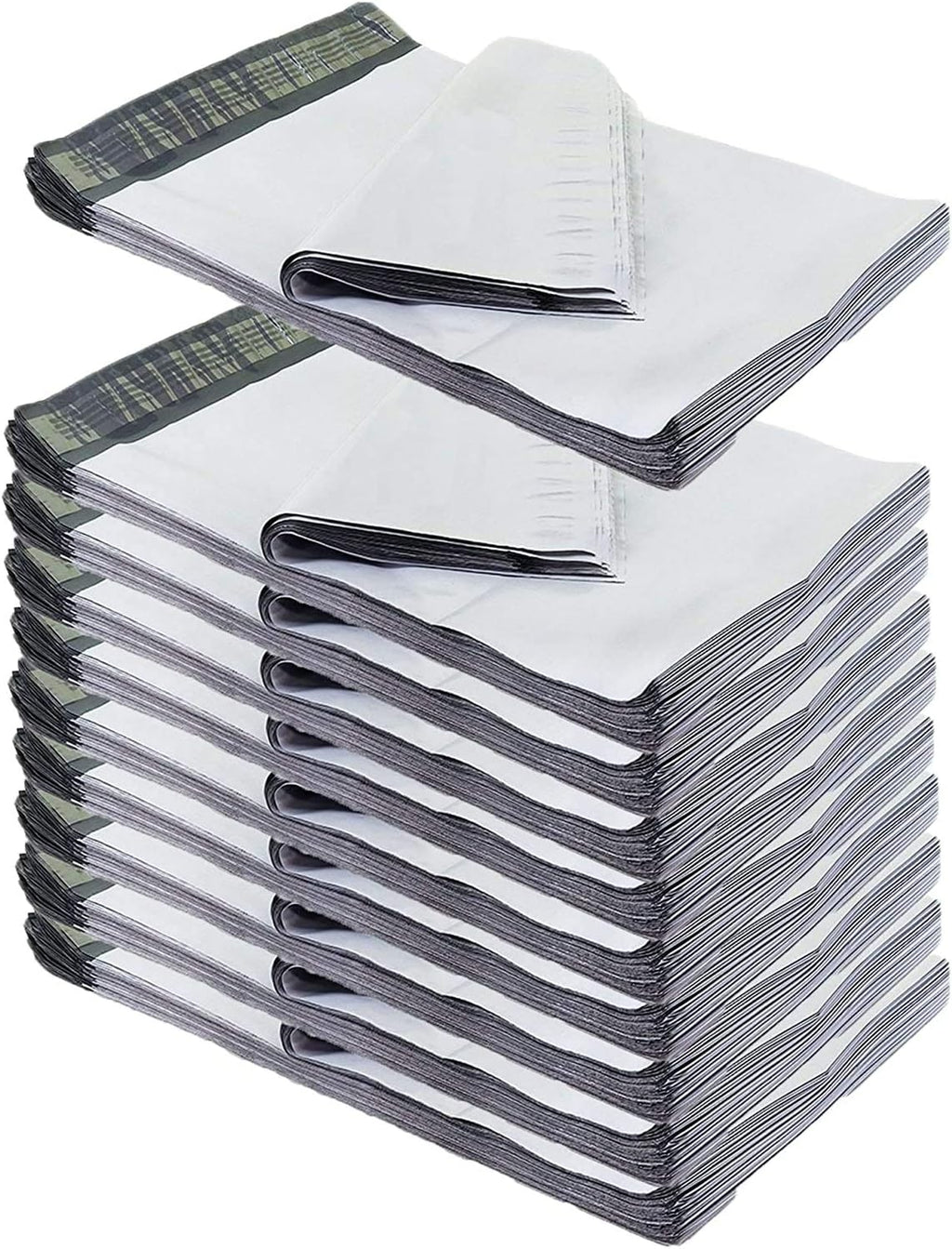 9x12 Inches White Poly Mailers, 1000-Pack I Mid Size #3, Self Seal Adhesive, Waterproof, Tear Proof Plastic Bag, Bulk