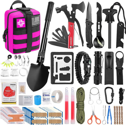 Survival Gear and Equipment with Molle Pouch