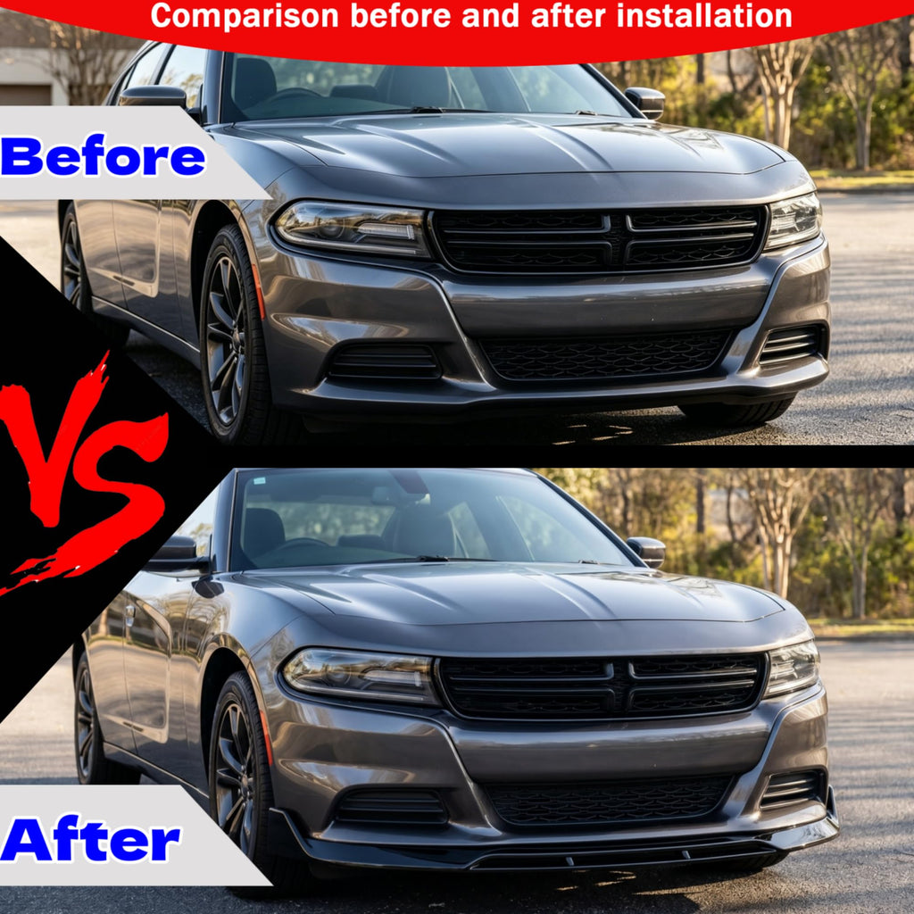 Front Lip Splitter Spoiler for Dodge Charger 2015-2023 Accessories