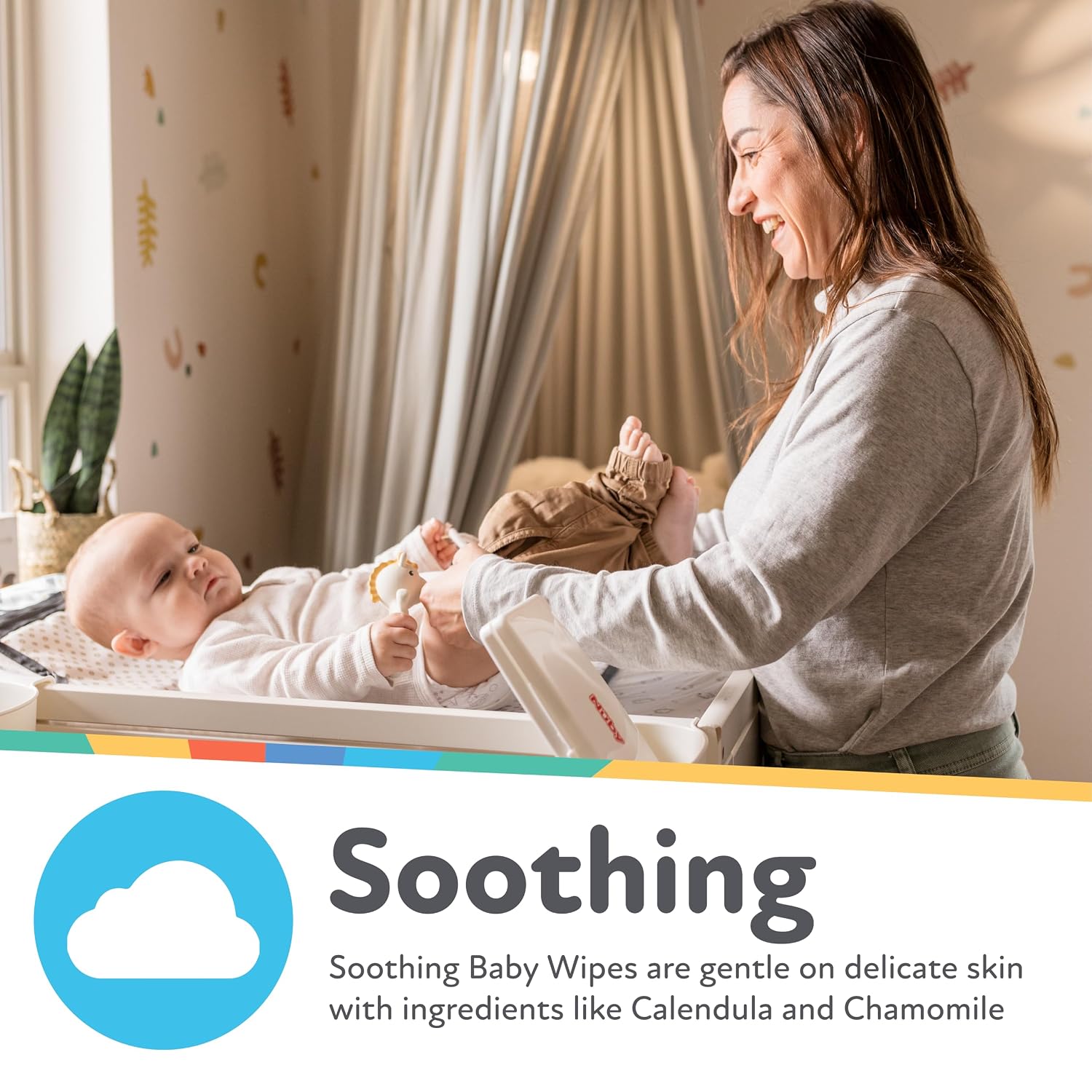 's Soothing Ultra Premium Baby Wipes - 512 Count