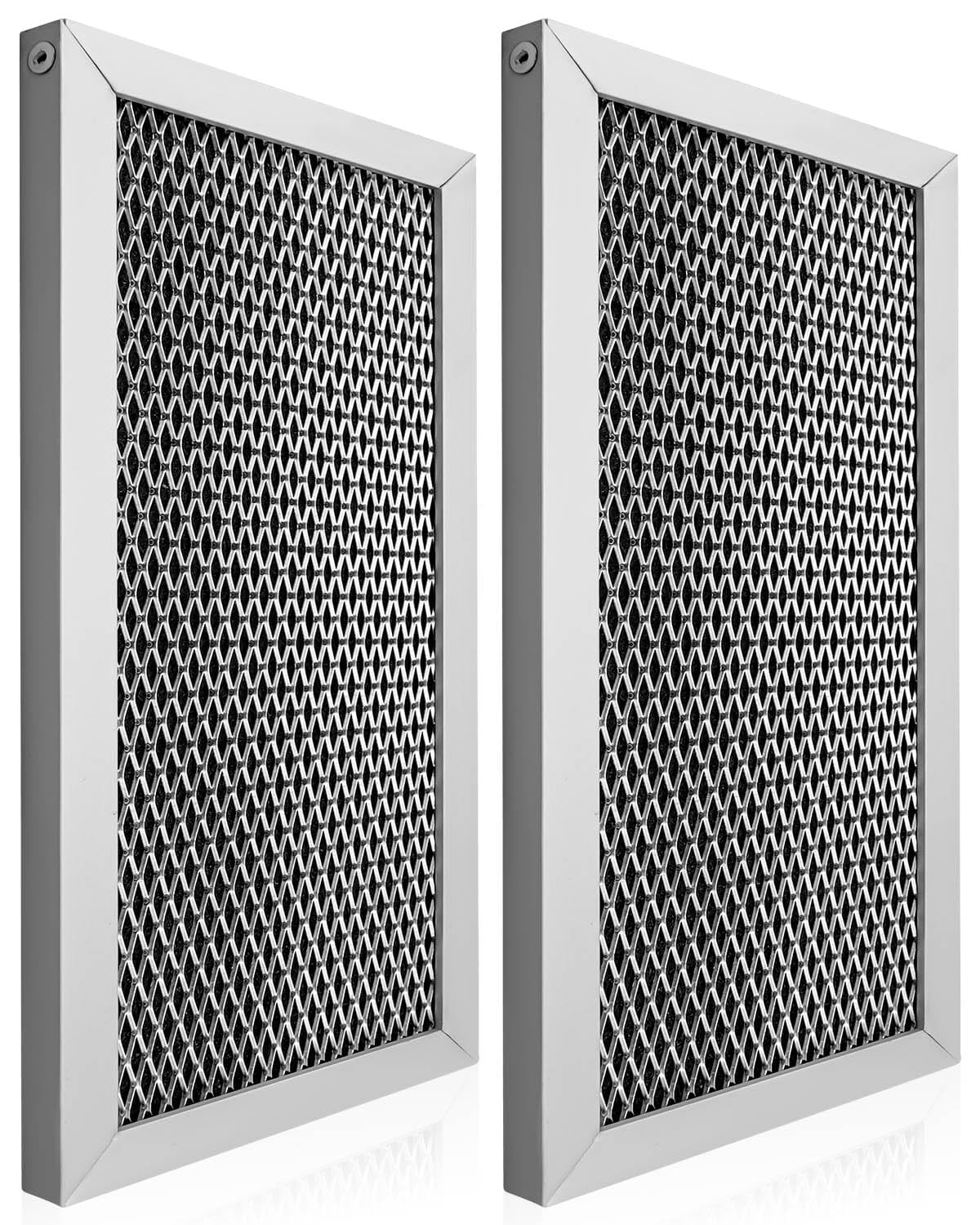 2 Pcs Microwave Charcoal Filter Fit for Samsung ME18H704SFS
