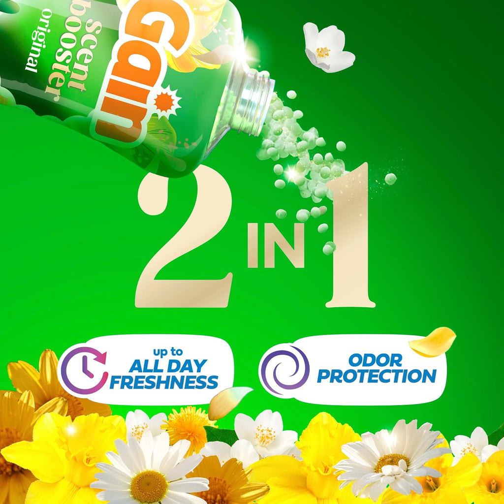 In-Wash Laundry Scent Booster Beads Long-Lasting Fresh Scent Beads All Day Freshness and Odor Protection, Original