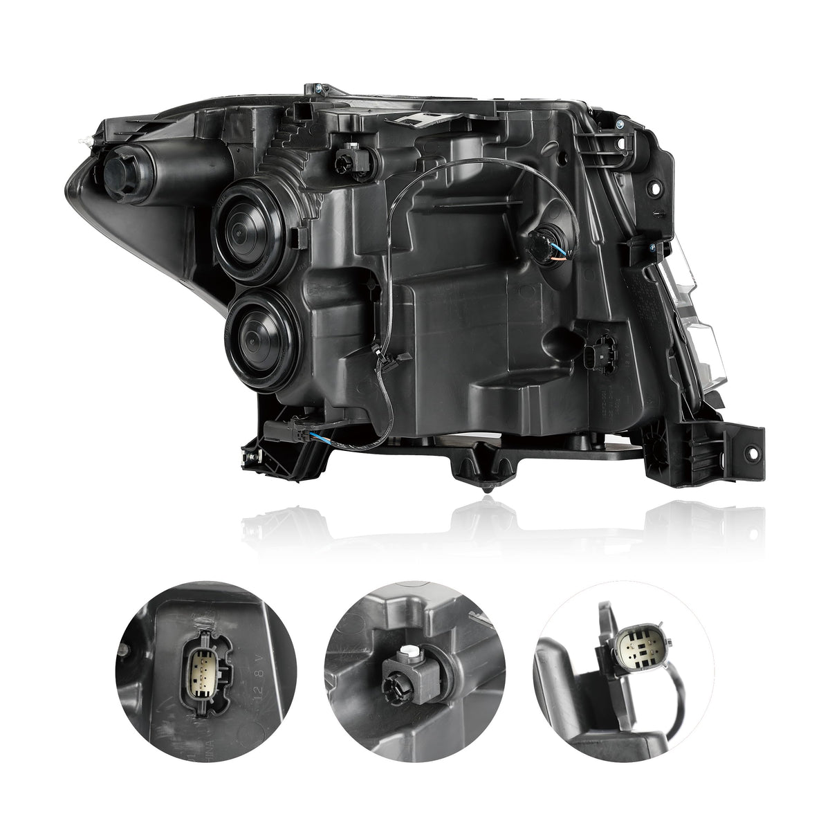 Projector Headlights LH Compatible with 2018-2021 Ford Expedition