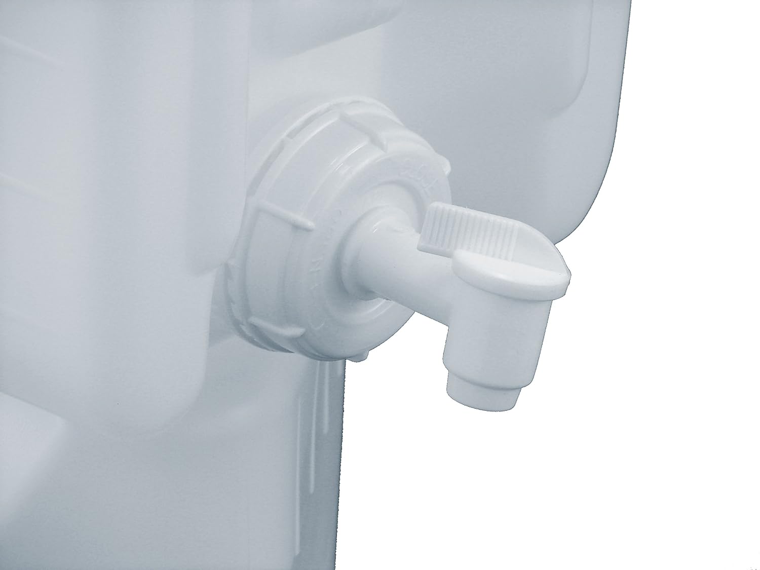 5 Gallon Samson Stackers, Natural, 8 Pack (40 Gallons), Emergency Water Storage Kit with One Bonus Spigot
