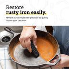 Rust Eraser Cast Iron Restoration Cleaning Block for Cookware
