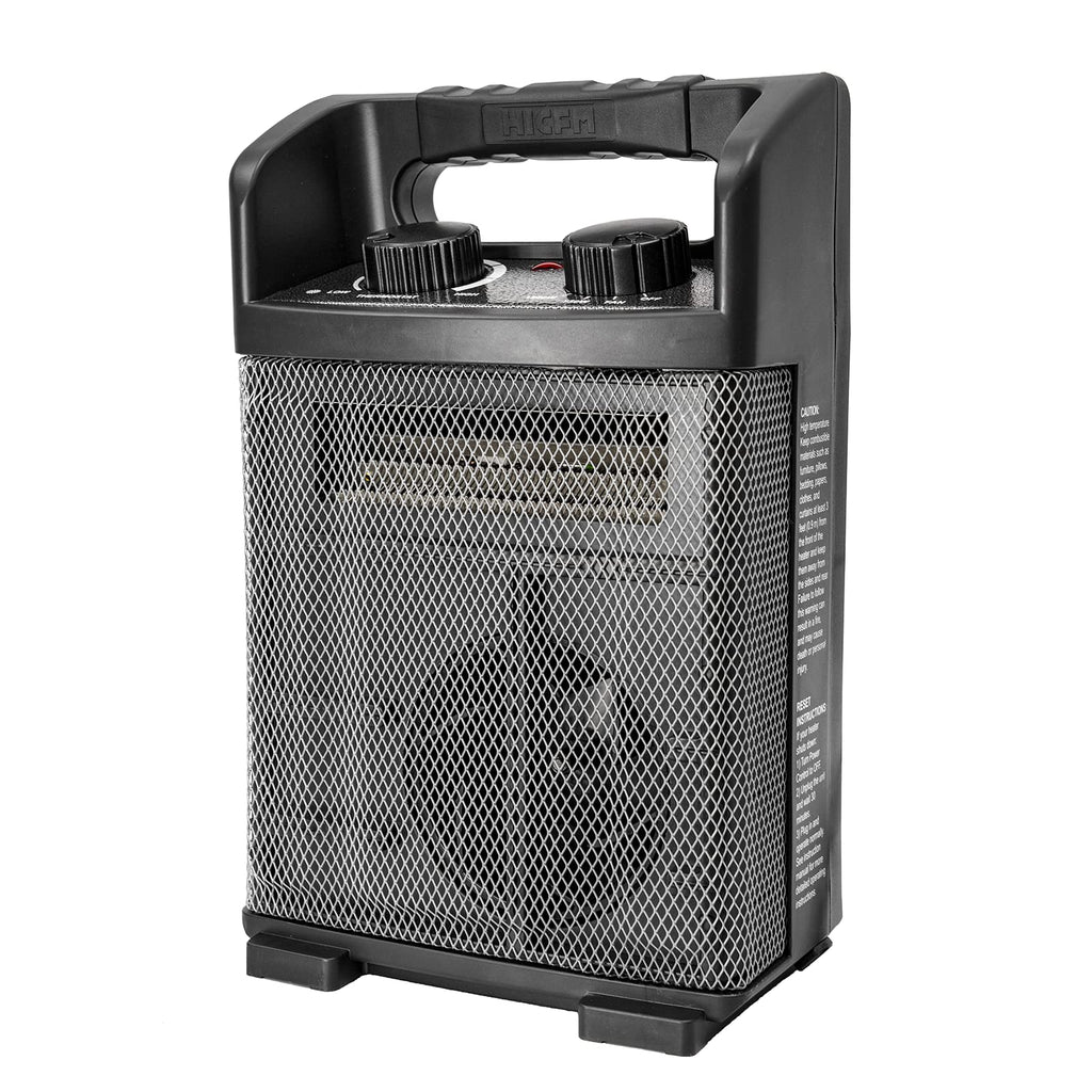 1500W Electric Utility Space Heater BTU 5120 with Thermostat Control
