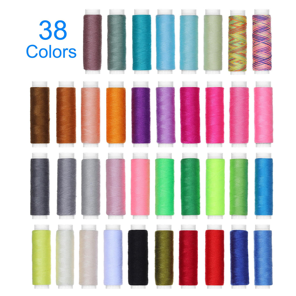 Sewing Kit with PU Leather for Adults Include Tailor Scissors