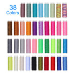 Sewing Kit with PU Leather for Adults Include Tailor Scissors