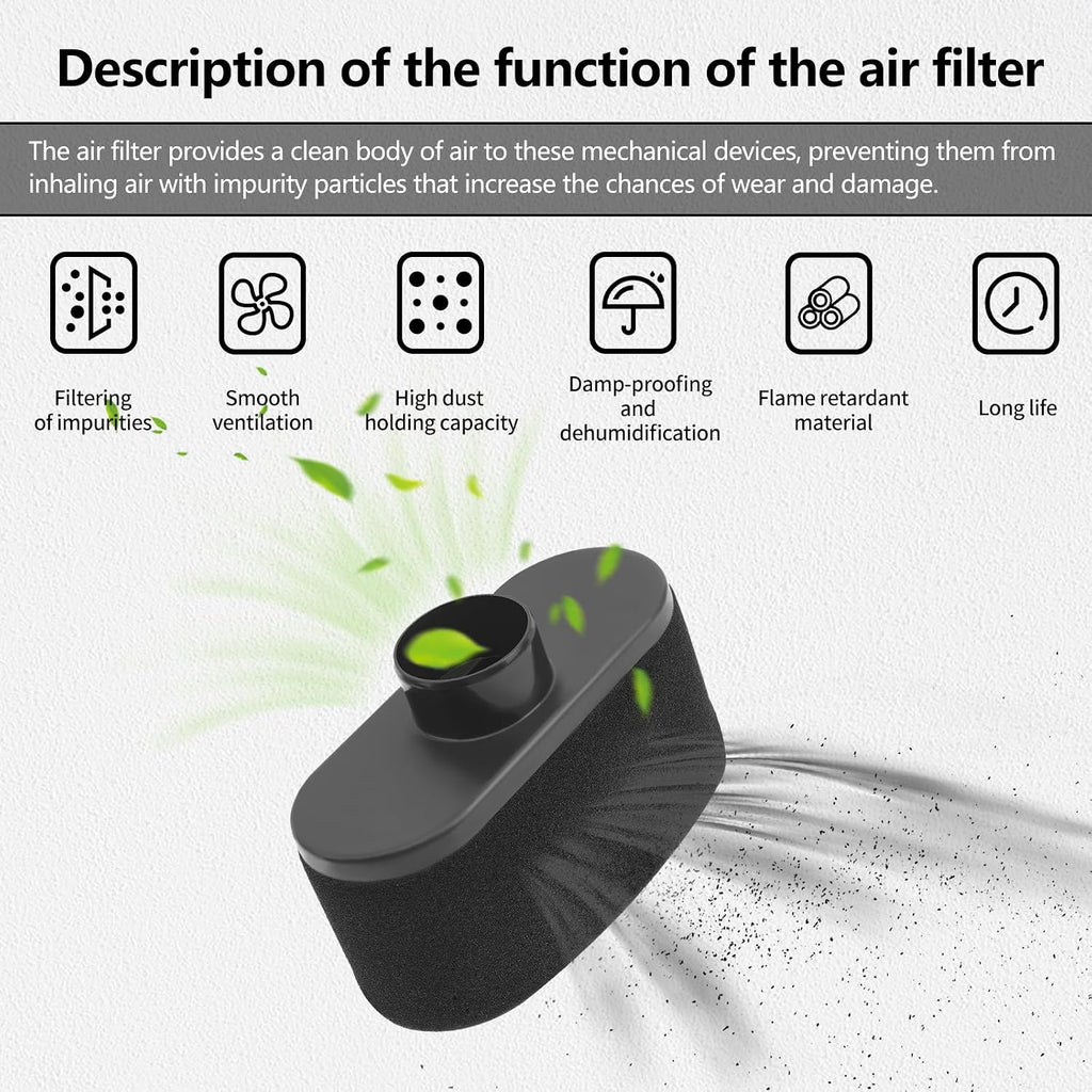 Air Filter & Oil Filter & Fuel Filter & Fuel Pump & Spark Plug Tune Up Kit Compatible with Kawasaki FR651V FR691V FR730V FS481V FS541V FS600V FS651V FS691V FS730V 4-cycle engine