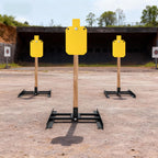 Adjustable Height Target Stand System Kit，H-Shaped Base for Shooting Range