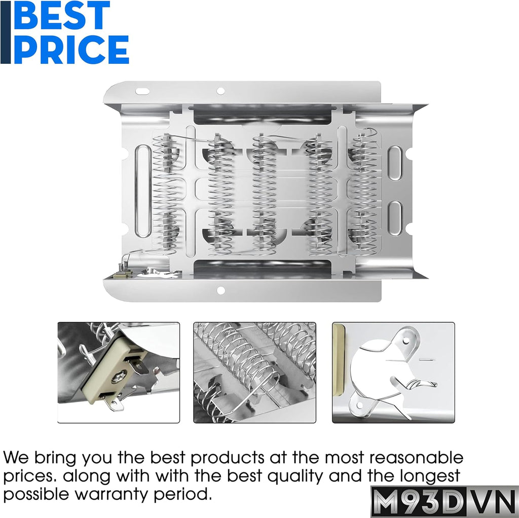 MEDX655DW1 MEDC415EW0 MEDC415EW1 Dryer Heating Element for Maytag