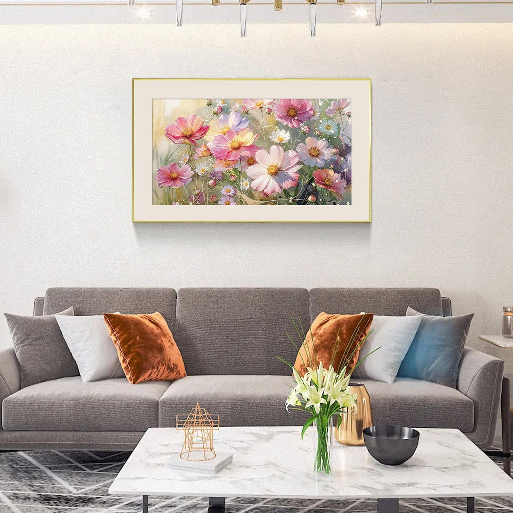 Large Diamond Painting Kits for Adults - 5D Flowers Diamond Art Kits