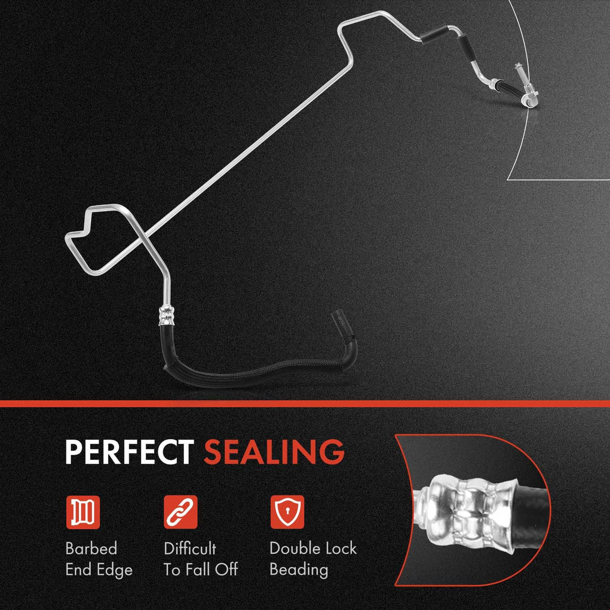 A-Premium Power Steering Return Hose Assembly Compatible with Jeep