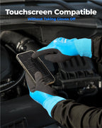 Waterproof Winter Work Gloves, ANSI A4 Cut Resistant, L, 1 Pair