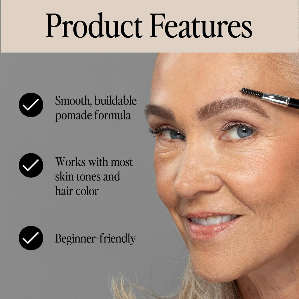 Universal Eyebrow Pencil Retractable Spoolie Liner