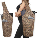Yoga Mat Bag - Long Tote with Pockets - Holds More Yoga Accessories - Yoga Bag Fit Most Size Mats - Yoga Mat Carrier