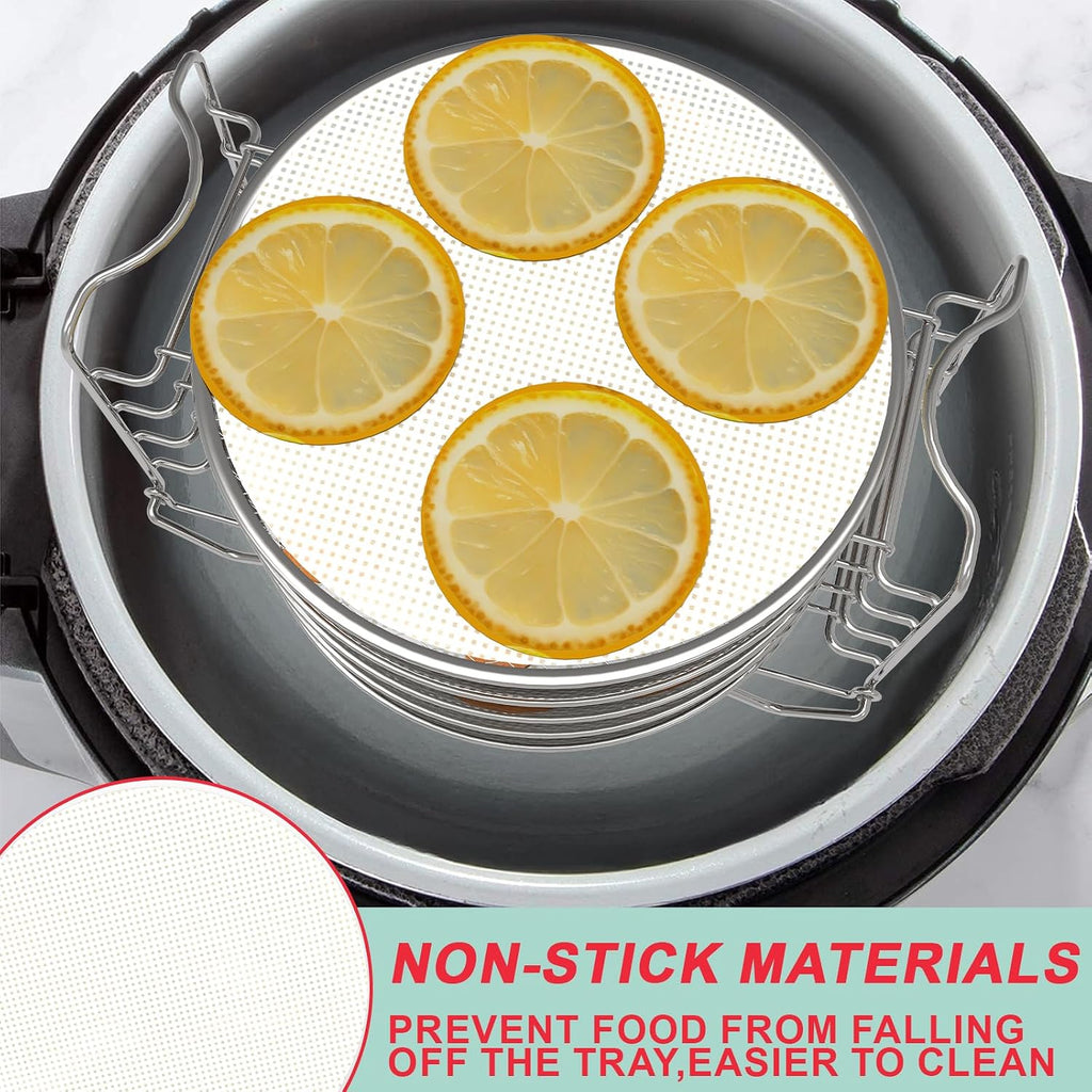 Foodi Dehydrator Rack & Dehydrator Sheets for Ninja Foodi Air Fryer 8 Quart
