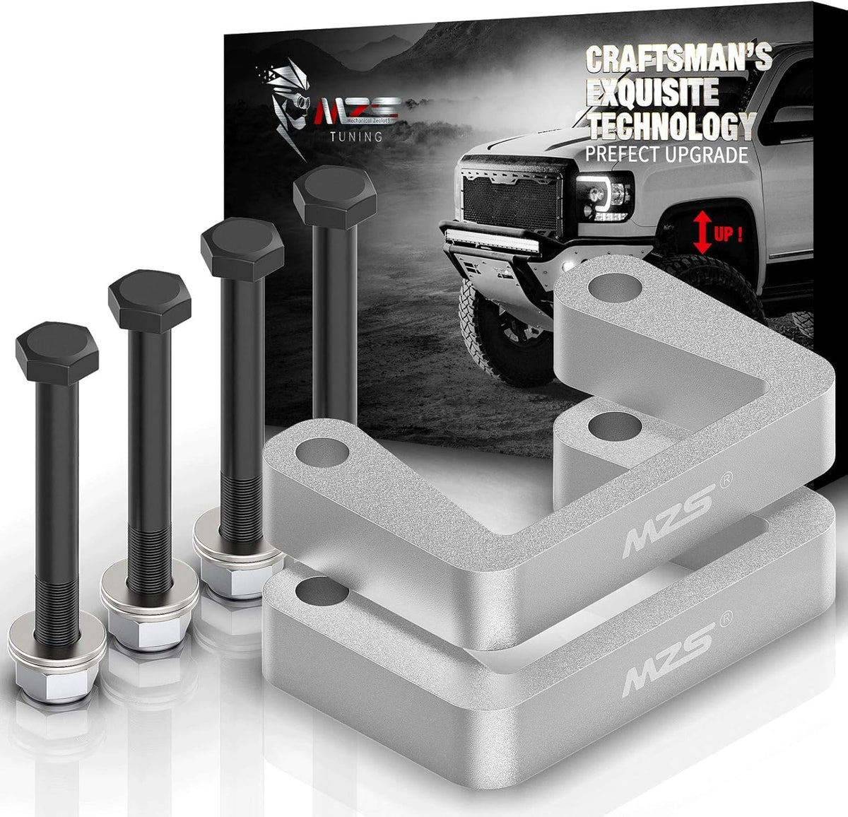 MZS 2.5" Leveling Kit Compatible with Silverado Sierra Tahoe 2007-2026