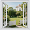 Adjustable Magnetic Seamless Fiberglass Window Screen Replacement Kit - Ventilation and Vents Window Screen Repair