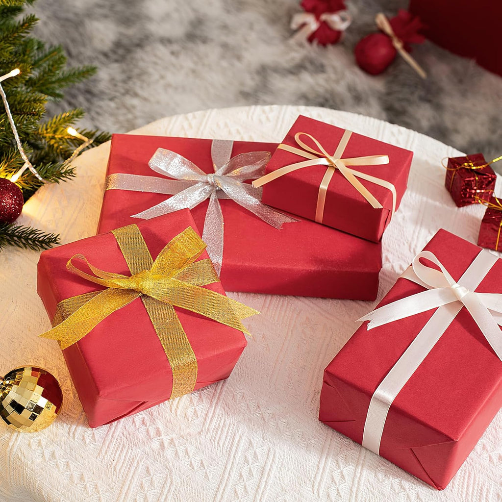 Red Tissue Paper for Gift Bags, 480 Sheets 15x20 Red Wrapping