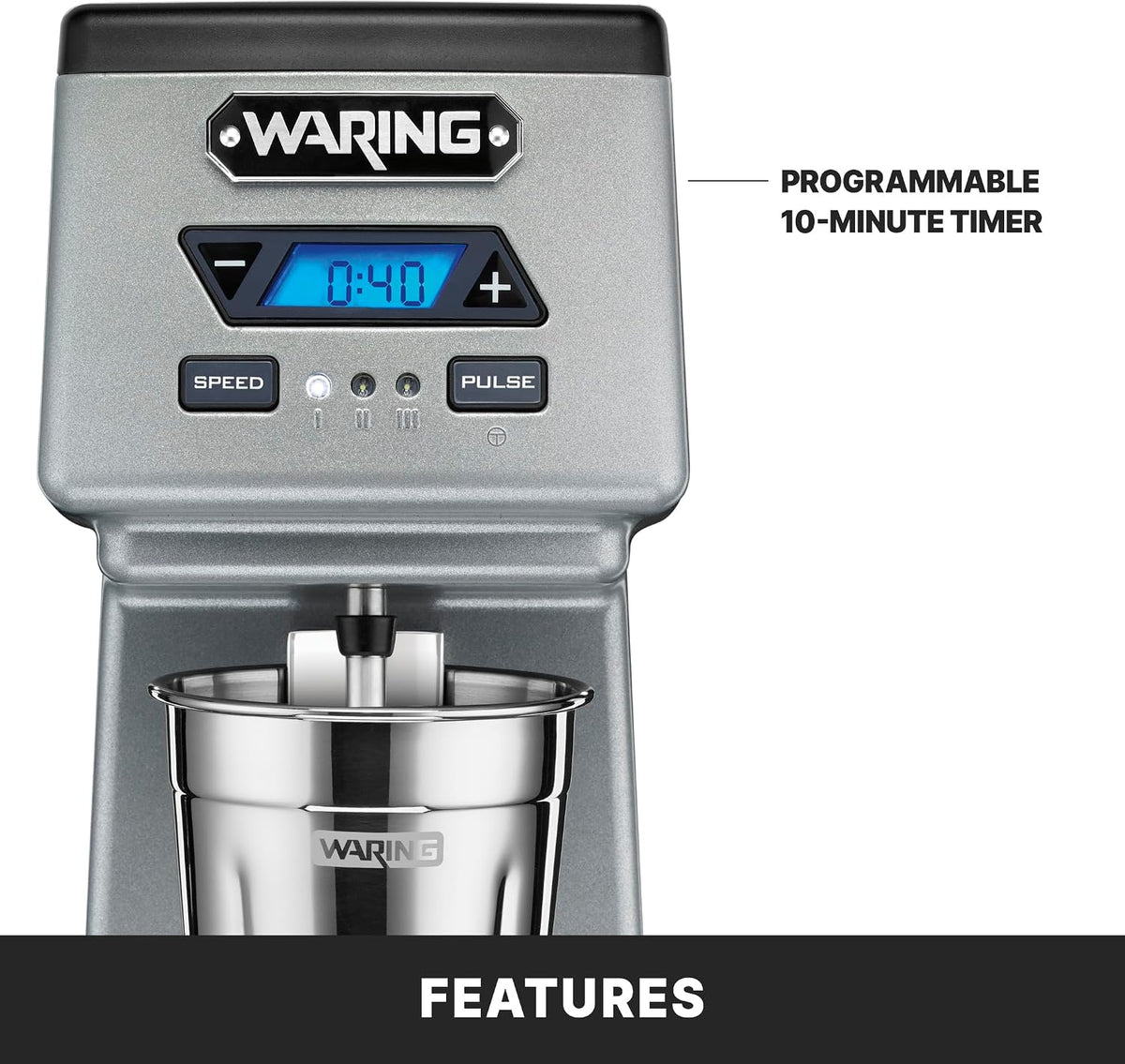Heavy-Duty Single Spindle Drink Mixer