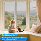 2 Sets Window Screen Frame Kit 48inX60in Fiberglass Window Screen Replacement Kit Includes Full Set of Tools Suitable
