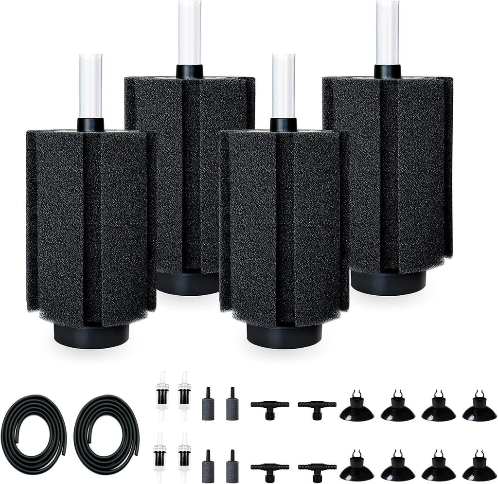 125-150 Gal Extra Large Aquarium Sponge Filter with Air Stone