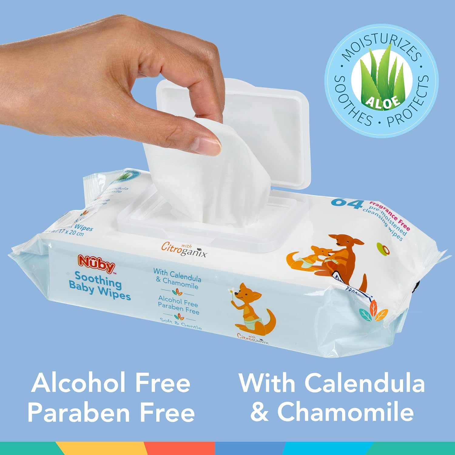 's Soothing Ultra Premium Baby Wipes - 512 Count