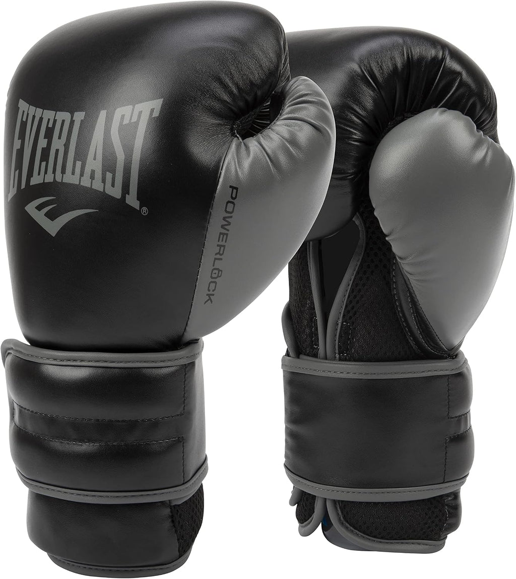Powerlock 2 Hook & Loop Boxing Gloves | Fight Training Gloves | Hook and Loop with Durable Hand & Wrist Support |